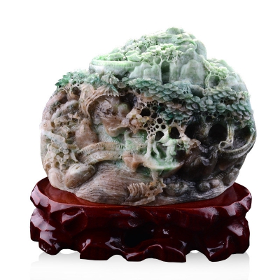 天然南阳独山玉摆件